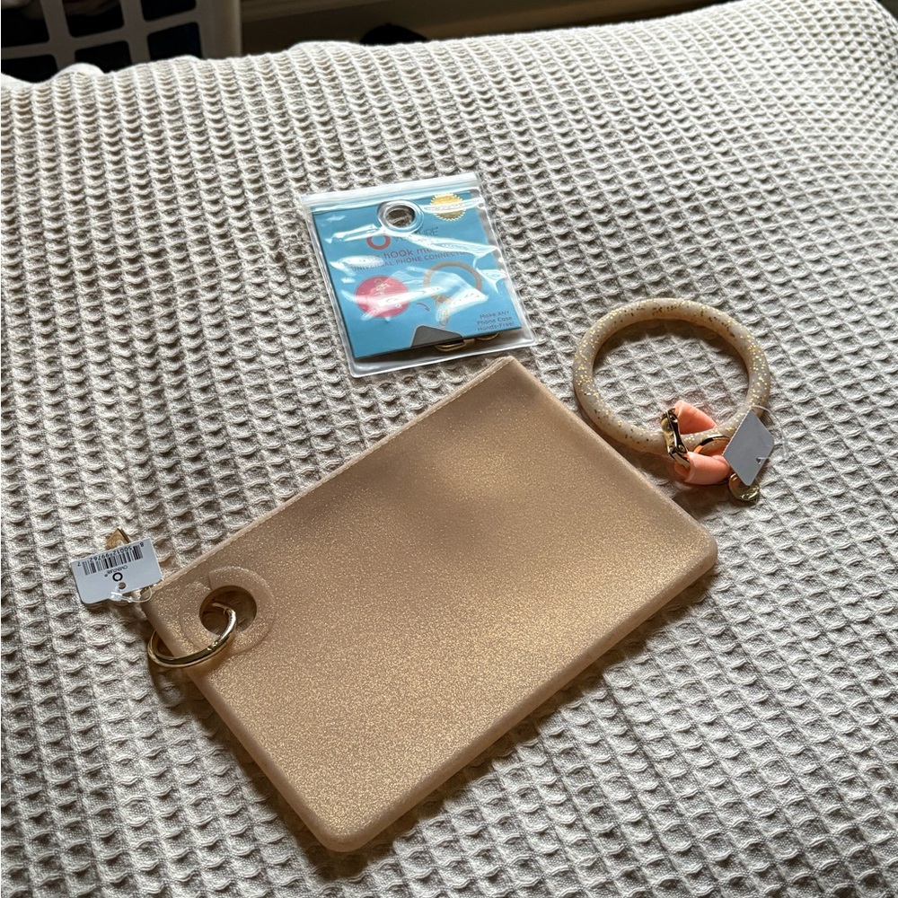 Overture Wristlet Clutch in Champagne Gold - Women Bags Clutches & Wristlets